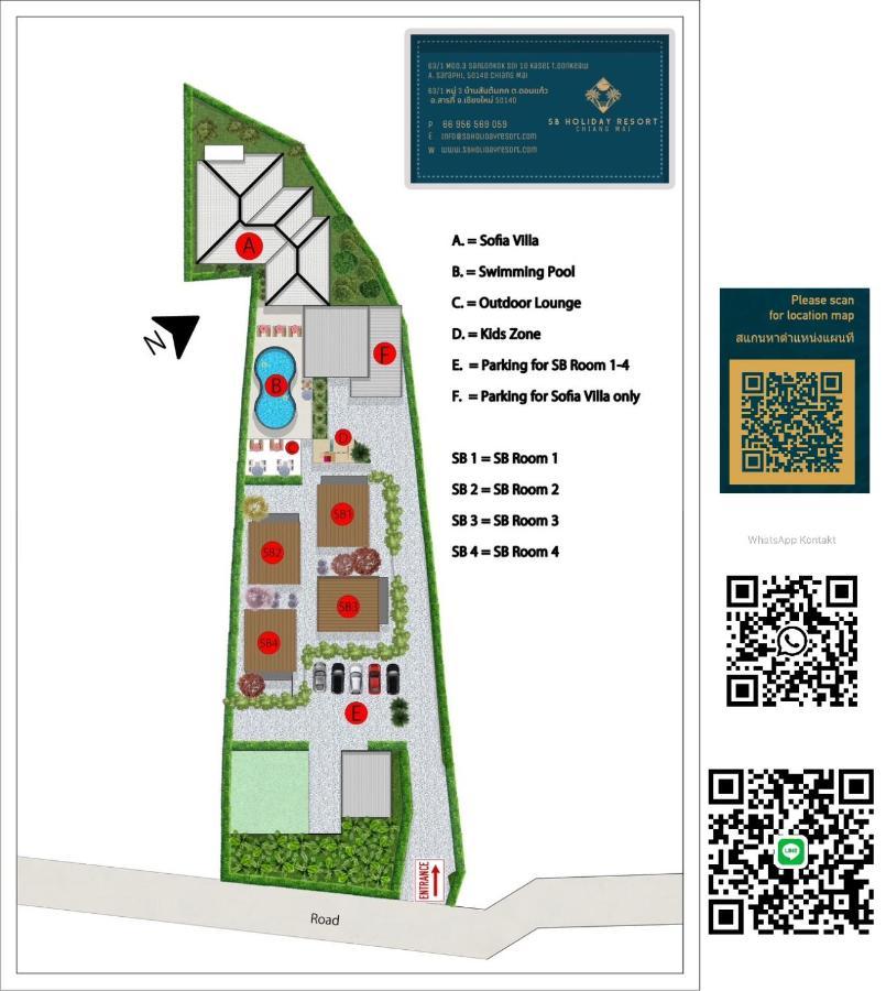 Sb Holiday Resort Chiang Mai Exterior foto